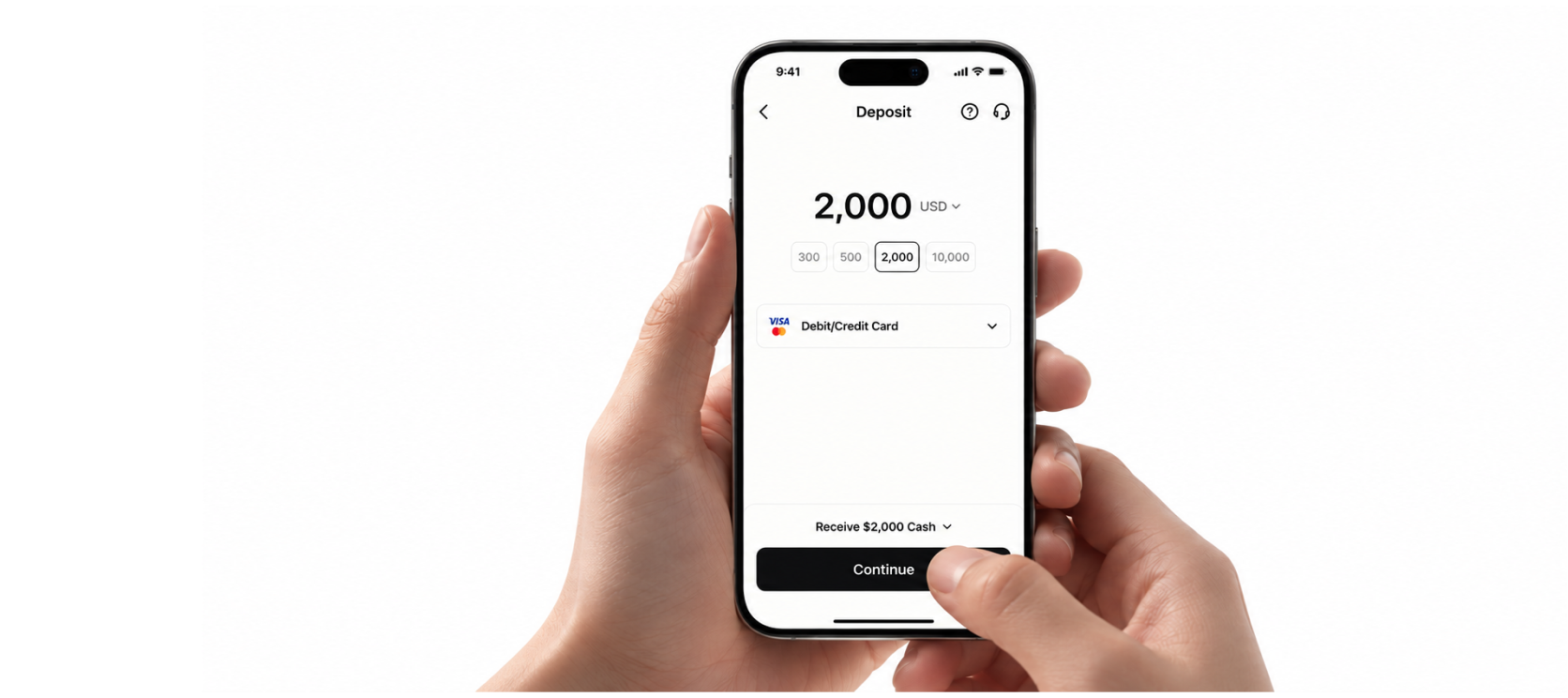 Markets.com cashier and deposit experience